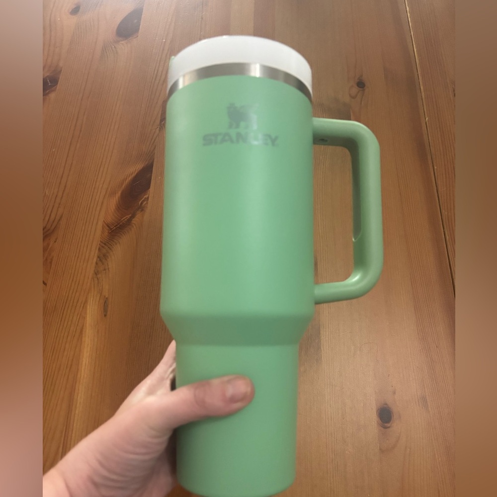 Stanley 40 ounce Mint Green Travel Mug